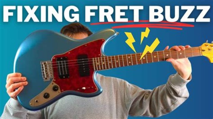 Why does my guitar buzz on first fret?